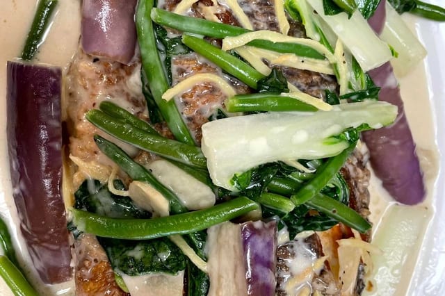 Ginataang Tilapia.