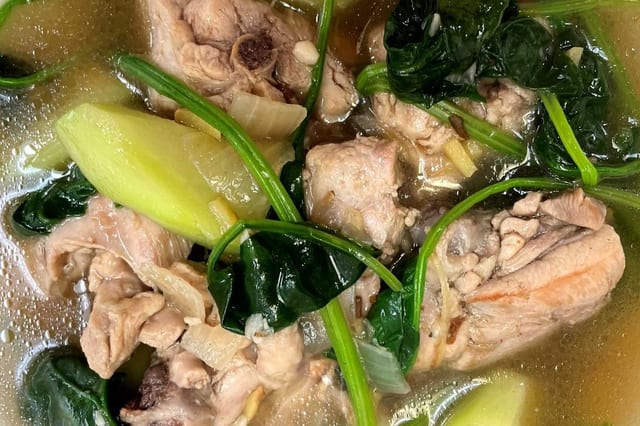 Chicken Tinola.