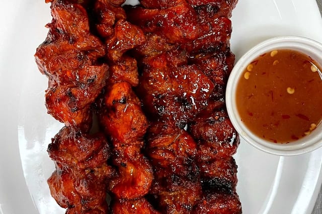 BBQ Pork (3 Sticks).