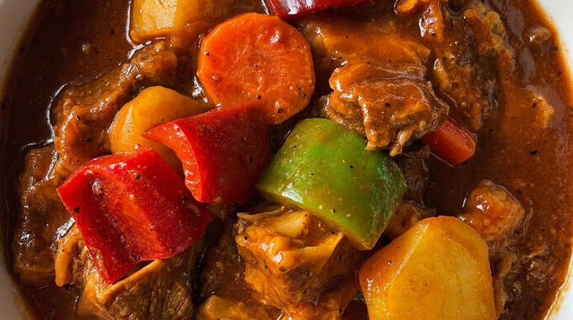 Beef Caldereta.